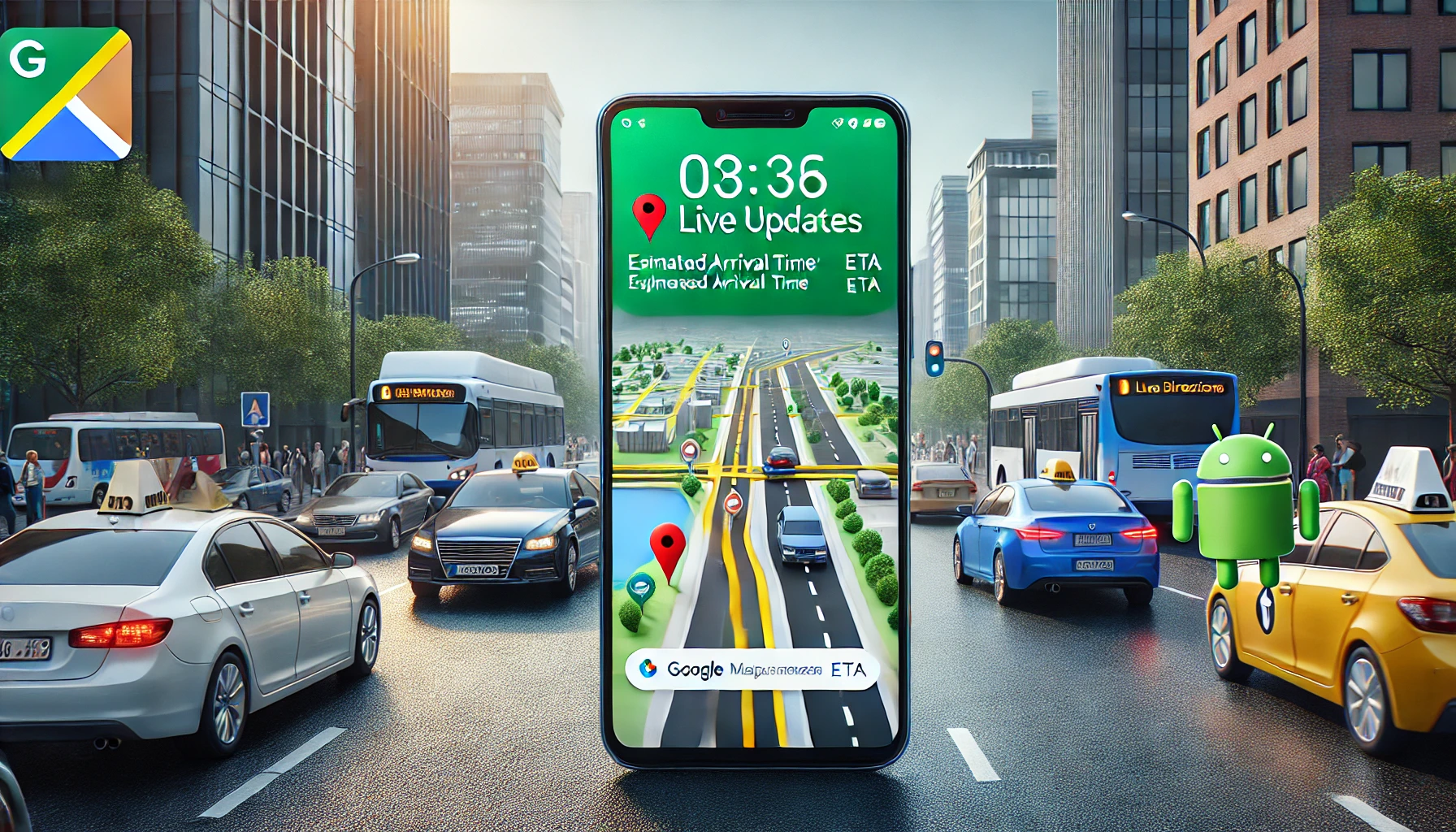 Google Maps inaugure les Live Updates sur Android 16